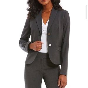 Womens 4P Black Calvin Klein Blazer